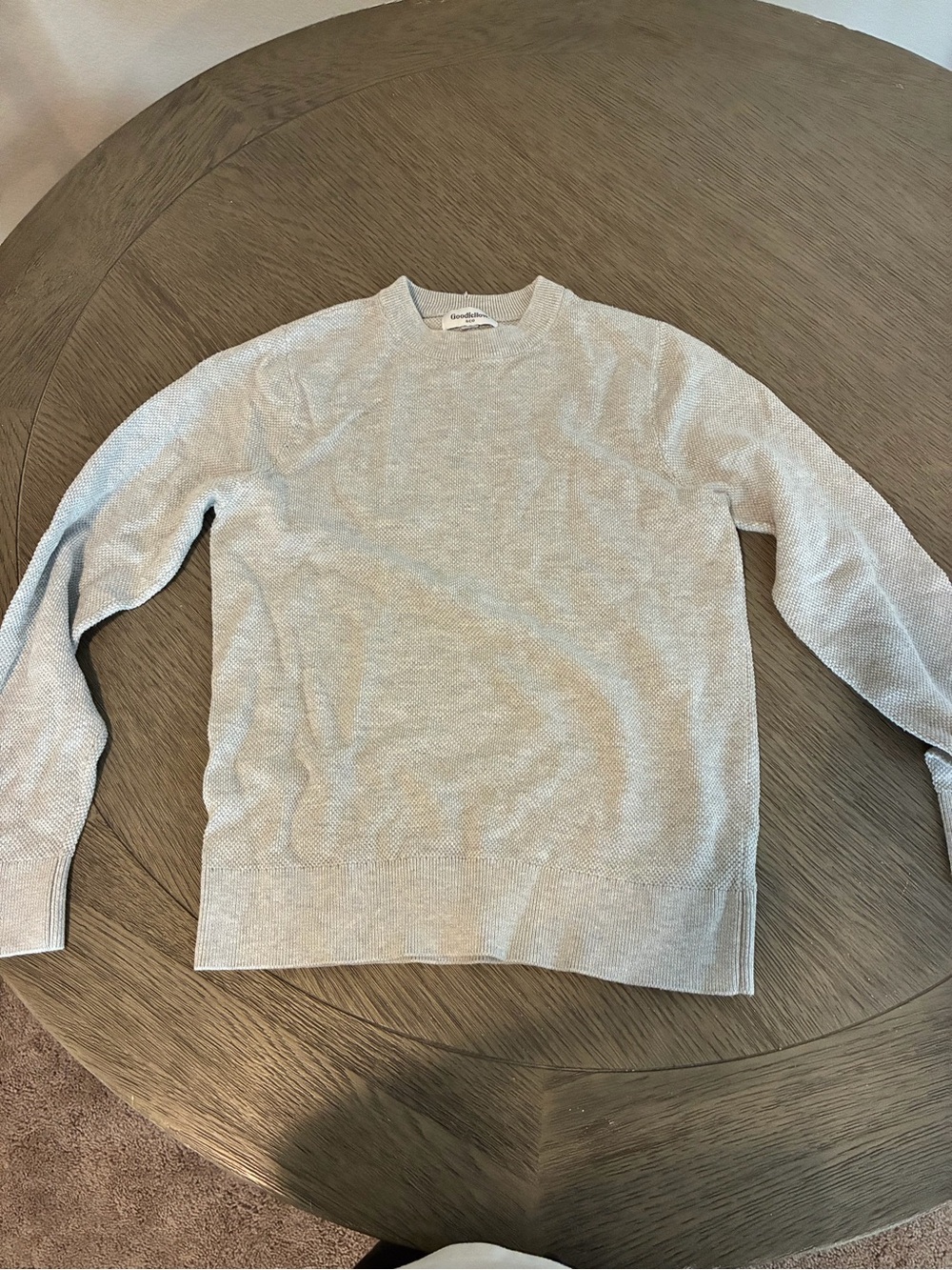 Goodfellow & Co Light Gray Crewneck Sweater